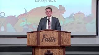 Faith Bible Baptist Church–110324 Sunday PM Service [upl. by Isherwood]