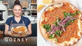 Lahmacun  Turkish Pizza  Guest Chef Selin Kiazim  Roccbox Recipes  Gozney [upl. by Heyes]