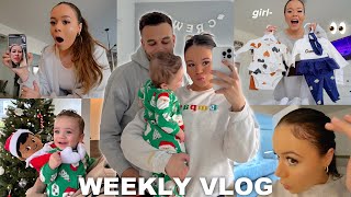 WEEKLY VLOG lip tattoo ozempic santa target  shopping for baby 2… [upl. by Kip201]