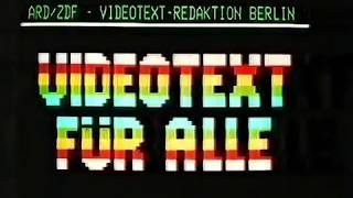 ARD ZDF Videotext Di 711986 [upl. by Eiboj]