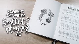 NEW Scribbles That Matter Planner  A5 Bullet Planner [upl. by Routh]