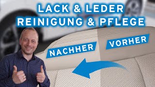 Ledersitze reinigen amp pflegen  Lackversiegelung  Flugrost amp Teer entfernen  36 Frag Schuster [upl. by Mini]