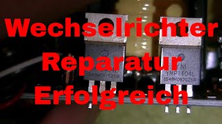 Wechselrichter Reparatur zuerst der falschen Weg  eflose 848 [upl. by Ecneitap]