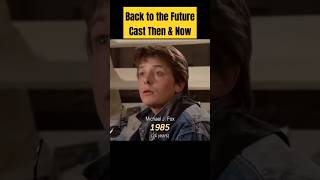 Back to the Future Cast Then and Now [upl. by Largent]