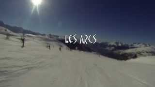 Un jour aux Arcs GoPro720p [upl. by Nidya]