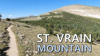 St Vrain Mountain  Rocky Mountain National Park  Indian Peaks Wilderness [upl. by Esetal]