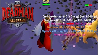 Hitting The Rare Drop Table  Deadman Mode All Stars Day 3 [upl. by Fannie483]