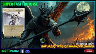 Atraxa Praetors voice Saturday Commander game [upl. by Ailaham974]