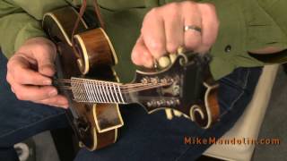 Mandolin Tuning with Mike Marshall [upl. by Ayn541]