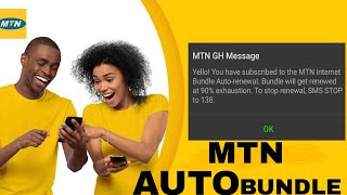 MTN unlimited data MTN AUTO RENEWAL BUNDLE  mtn free data 2022 How to get free data on mtn [upl. by Auohp85]