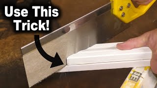 How to Measure and Cut Trim with NO Special Tools  The Fixer Clips [upl. by Mab]