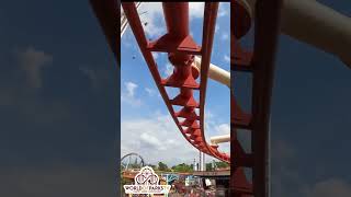 Gröna Lund  Kvasten Onride POV achterbahn shorts rollercoaster freizeitpark amusementpark pov [upl. by Shaylyn590]