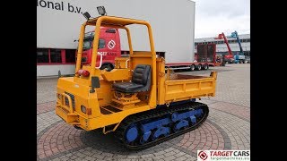 776764 CANYCOM S25 RUBBER TRACKED DUMPER WSTRAIGHT SKIP DIESEL [upl. by Annoif]