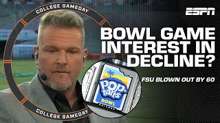 Does CFB have a BOWL GAME problem 🤔 Its lost its luster  Pat McAfee  College GameDay [upl. by Kwok]