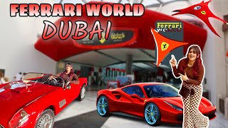 FERRARI WORLD AND SCARY ADVENTURES DUBAI 😍😲 [upl. by Drais]