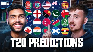 T20 WORLD CUP PREDICTIONS Cricket District Show EP6 [upl. by Manville244]