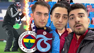 TARAFTAR SAHAYA İNDİ SAHA KARIŞTI TÜM GÖRÜNTÜLER  Trabzonspor 23 Fenerbahçe Stad Vlog [upl. by Lenroc741]