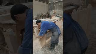 Decorative wooden door making [upl. by Nawuq340]