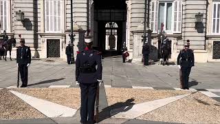 Changing of the Spanish Royal Guard [upl. by Merissa859]