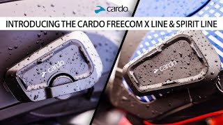 Introducing the Cardo FREECOM X line amp SPIRIT line [upl. by Harriott494]