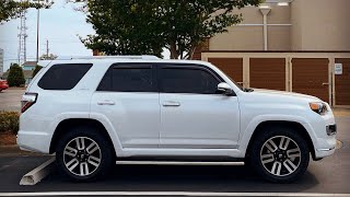 Toyota 4Runner Limited side step install detailed [upl. by Aierdna]