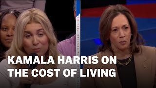 Vice President Kamala Harris On Inflation amp The Cost Of Living  Univision Town Hall [upl. by Seligman]