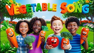 The Amazing Vegetable Song Learn About Veggies song for kids [upl. by Manson781]