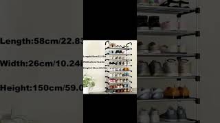 Sturdy MultiLayer Shoe Rack on Temu Link in Description ytshorts temu homedecor ASMR [upl. by Carman]