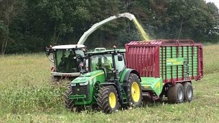 Mais Hakselen 2016  JF Hensen Claas Jaguar 960  John Deere 8270R  7730 [upl. by Gil]