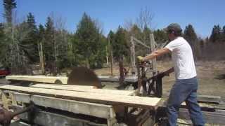 Old sawmill in Scotsburn Nova Scotia [upl. by Ettelra]