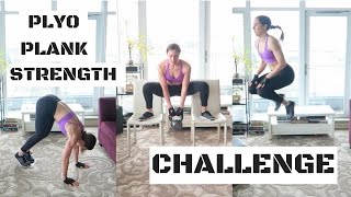 PlyoPlankStrength Challenge  BOOTY BURNOUT  Patrons Choice [upl. by Sajet]