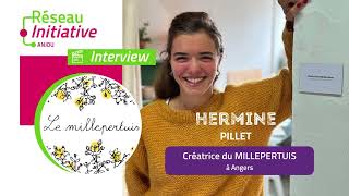 INTERVIEW HERMINE PILLET  ECRIVAIN REDACTEUR LE MILLEPERTUIS  ANGERS [upl. by Sanferd]