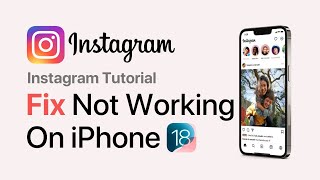 iOS 18 How To Fix Instagram Not Working on iPhone [upl. by Innus]