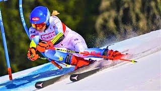 Mikaela SHIFFRIN  Giant Slalom Run 2  Lenzerheide SUI  2022 [upl. by Chaffin]