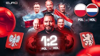 POLSKA  HOLANDIA 12 MICHNIEWICZ STANOWSKI KOWAL TWAROWSKI PEŁKA RUDZKI  STUDIO PO MECZU [upl. by Swartz]