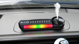 Smart Car Air Freshener Solar Powered Car Diffuser caraccessories [upl. by Ailaham59]