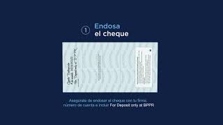 Cómo depositar un cheque con tu celular en Mi Banco Móvil [upl. by Pirozzo]