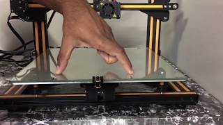 Creality CR10 Bowed Glass Temporary Fix  How To Guide For Beginners [upl. by Kahle]