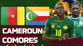 🔴 🎥 🇨🇲 CAMEROUN  COMORES 🇰🇲  Respect aux Comores   8 EME DE FINALE  MATCH LIVEDIRECT CAN 2021 [upl. by Anewor]