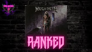 Megadeth  Countdown to Extinction Ranked [upl. by Ardnnaed414]