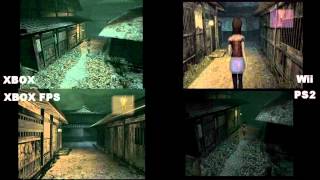 Fatal Frame 2 Project zero 2 XBOX VS PS2 VS Wii [upl. by Tima]