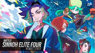 Battle Sinnoh Elite Four Remaster ► Pokémon Diamond Pearl amp Platinum [upl. by Lillian760]