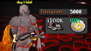 5000 POINTS 5 RELICS IN 1 DAY ON OSRS LEAGUES 4 [upl. by Aidnyc]