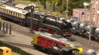 Model Trains  special edit HQ Hulshof Modeltreinen [upl. by Allana]