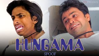 Hungama Movie Spoof  Hungama Comedy Scene  Rajpal Yadav  Mazak Mazak Me [upl. by Atirys]