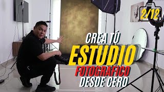 ¿COMO HACER TÚ ESTUDIO FOTOGRÁFICO EN CASA  CURSO DE FOTOGRAFÍA DE RETRATO 212 [upl. by Aikrehs]