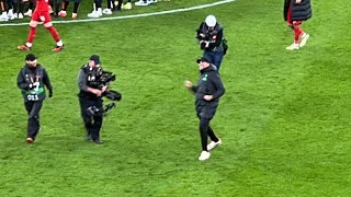 Anfield Celebrates Liverpool’s Sixth Goal amp Jurgen Klopp’s Fist Pumps Liverpool 61 Sparta Prague [upl. by Ennaid]