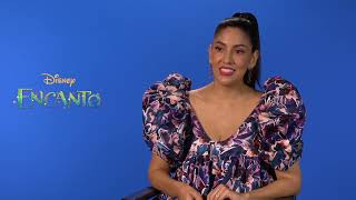 Stephanie Beatriz Talks ENCANTO Broadway Dreams amp More [upl. by Inaffit193]