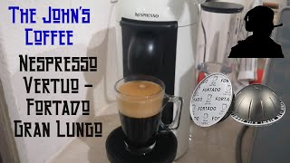 Nespresso Vertuo  Fortado Gran Lungo [upl. by Nemracledairam720]