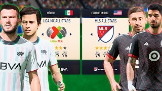 LIGA MX ALL STARS vs MLS ALL STARS en FC 24 [upl. by Ykvir942]